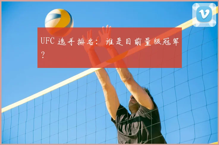 UFC 选手排名：谁是目前量级冠军？